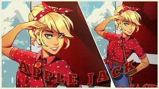 Apple Jack's Chores Speedpaint