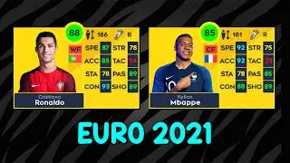 Best Player From Every Country At EURO 2021 In Dream League Soccer 2021!