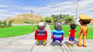 Motu Patlu Playing Hide And Seek With Dr.Jhatka In Gta 5