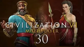 Civilization VI #30 Multiplayer with Biffa2001 - Let's Play