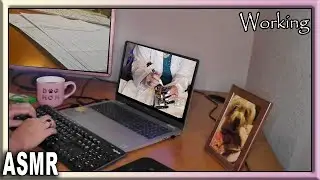 Do Typing Sounds Relax You? / ASMR Work With Me / No Talking