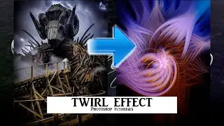 TWIRL EFFECT | PHOTOSHOP TUTORIAL