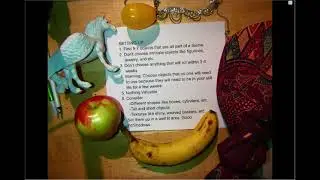 Still-Life Unit Final Project: Step 1: Finding Objects (English/Spanish)