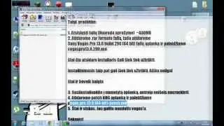 Kaip įsirašyti Sony Vegas Pro 13.0 (PC) (Nemokamai)