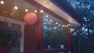 Светодиодная гирлянда на солнечной батарее