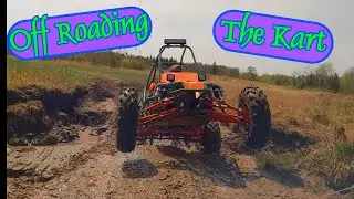 Taking the 540 Kart/Buggy for some Sunday Spring afternoon Trail riding with a little bit of mudding
