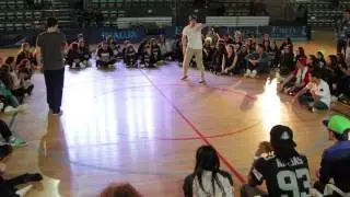 QUARTER POPPING - MOJOYOYO VS ? -  CONVENÇÃO INTERNACIONAL HIP HOP DANCE ALGARVE 2014