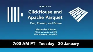 ClickHouse® and Apache Parquet: Past, Present, and Future | ClickHouse Webinar