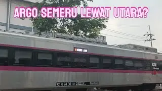 Moment!!! KA Argo Bromo Anggrek menggunakan TS Argo Semeru New Generation!!!