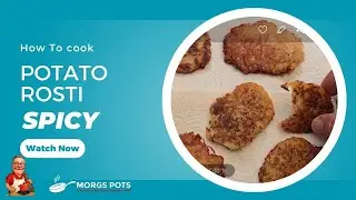 Crispy Spiced Potato Rosti | Easy Recipe on Induction with Morg’s Pots