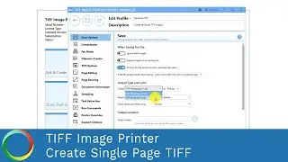 Create Single Page TIFF | TIFF Image Printer 12 | PEERNET