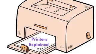 Understanding Printers Part 1 - What  they are not and Types ( CompTIA A +)
