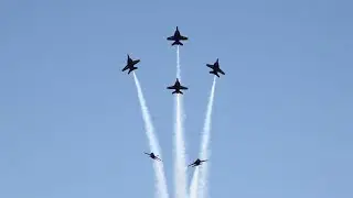 Blue Angels At Winter Training Monday 3-4-24