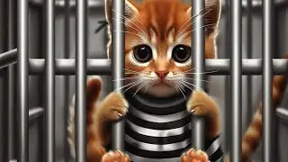 Sad Cat Story😿😭 Rescued Kitten  #cat #cute #catmemes