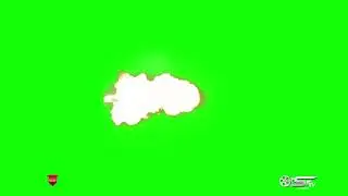 4k Muzzle Flash  Green Screen Hit,Suppressed Fir 03