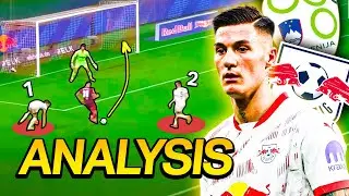 HOW GOOD is Benjamin Sesko?! ● Tactical Analysis