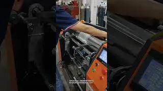 Semi-automatic High Speed Aluminum Foil Rewinding Machine