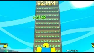 I merged this huge tower but what did I get? - Slime Tower Tycoon [Roblox]