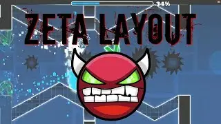 Zeta layout [Hard demon] by Zeta (Verified by Me) | Geometry dash