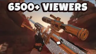 THIS IS WHY SKYRROZTV RAIDED ME WITH 6500+ VIEWERS!! (INSANE COLD WAR SNIPING)
