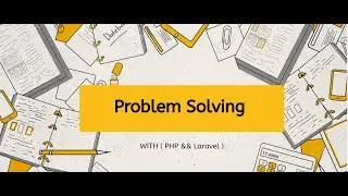 1-  Problem solving with php  