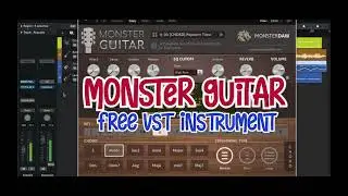 Free Guitar Vst: Monster Guitar (Quick demo)