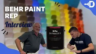 BEHR PAINT REP INTERVIEW | Robbie Tells Us The Latest & Greatest With Behr & BEHR DYNASTY