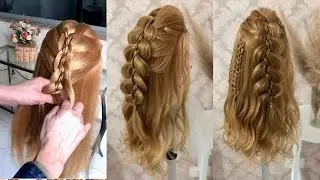 ✨Trança fita zig zag inversa e trancinha fita-Solange Rodrigues #penteados #tranças #braidstutorial