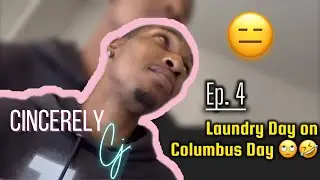 CINCERELY CJ VLOG | Ep. 4 // A Laundry on Columbus Day 🙄🤣
