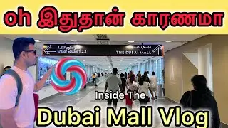 Dubai Mall Tamil Vlog | World’s Largest Luxury Shopping 🛍️ Mall | Raavanan_sl #dubailifestyle