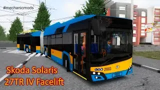 Skoda Solaris 27TR IV Facelift | OMSI 2 | Trolleybus Test Beta Version
