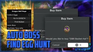 [Egg Hunt Event] Dragon Ball Rage Script Hack • Auto Boss • Find Egg Hunt [Roblox 2024]