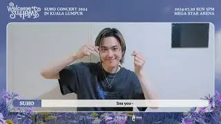 SUHO - #SUHOMEinKL Greeting Video