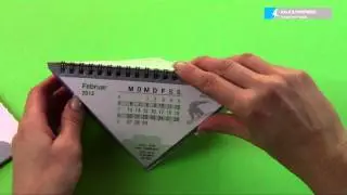 Valk & Partners: Direct Mail Pop- Up bureau kalender