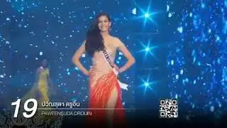 MISS UNIVERSE THAILAND 2019 FAHSAI PAWEENSUDA