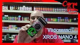 Vaporesso xros nano 4 / Esto si es una actualización y para bien!!!!!!