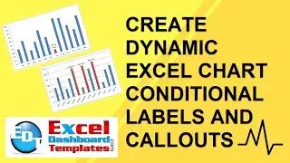 Create Dynamic Excel Chart Conditional Labels and Callouts