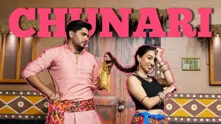 CHUNARI (Music Video) | Himali Vyas Naik | BEST GARBA DANCE | Gujarati Dj Songs 2022 | FOLKtastic