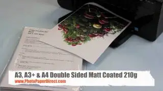 Double Sided Matt Coated 210g