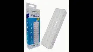 Luminária de emergência Segurimax 30 leds. Reparo.