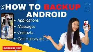 How to take a complete backup of Android Phone || Complete backup android including Apps