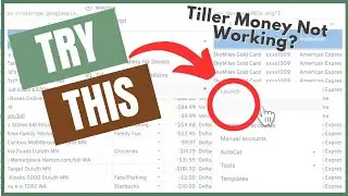 Tiller Money Not Updating Transactions? Here's How to Fix It!