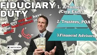 What is a Fiduciary? Who can you trust with your fnances? | LawBits