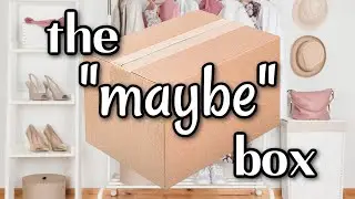 the best tool to clean out your closet - with no regret!