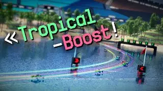 «Tropical-Boost' - A Trackmania Speedboat Track
