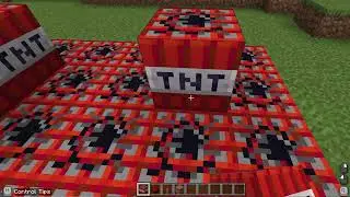 Minecraft Experiment 4 (TNT Small Pyramid)
