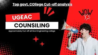 Bihar govt Engineering College cut-off 2024 full details || Ugeac cut-off #bcece2024 #bihar