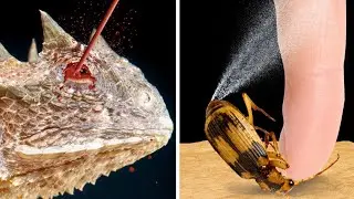 10 ESTRATÉGIAS DE DEFESA INCRÍVEIS DO REINO ANIMAL!