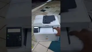 Tes Demo Page Printer HP Color LaserJet Pro MFP M181fw, ( Terima Service & Jual Beli )