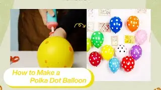 Balloon life hack 🍓 How to Make a Polka Balloon | PartyWoo Balloon Tutorial